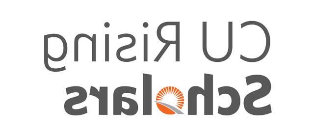 the logo for cu rising scholars.